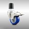 Service Caster 3.5 Inch 316SS Blue Poly Swivel 1-3/4 Inch Expanding Stem Caster Lock Brake SCC SCC-SS316TTLEX20S3514-PPUB-BLUE-134 - alternate 4